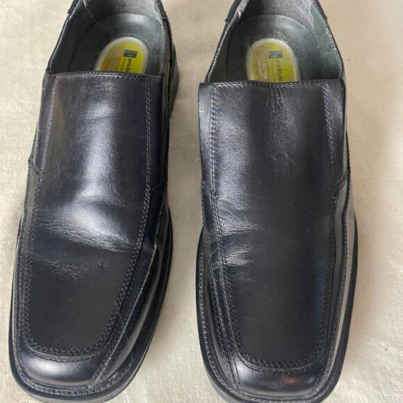 NWOB Dockers ProStyle Men\'s Black Leather Slip on Oxford size 11 main image 7
